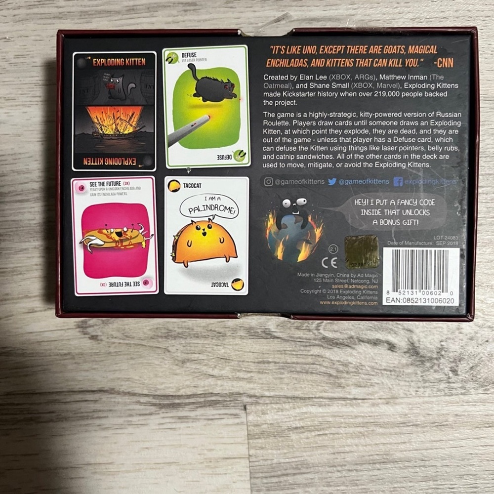 Exploding kittens - Picture 2 of 2